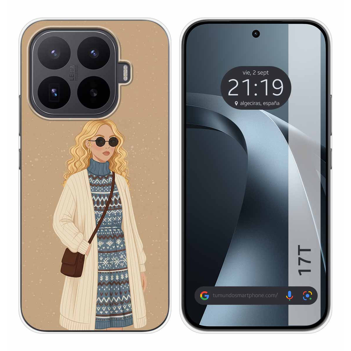 Funda Silicona para Xiaomi 17T 5G diseño Mujer 10 Dibujos