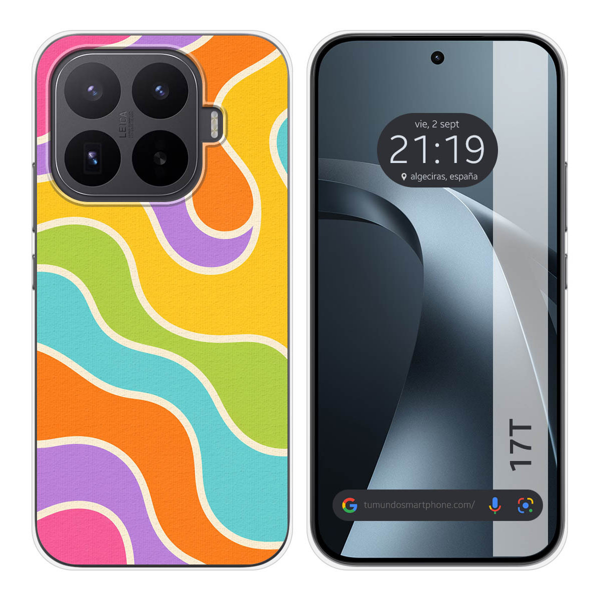 Funda Silicona para Xiaomi 17T 5G diseño Splash 03 Dibujos