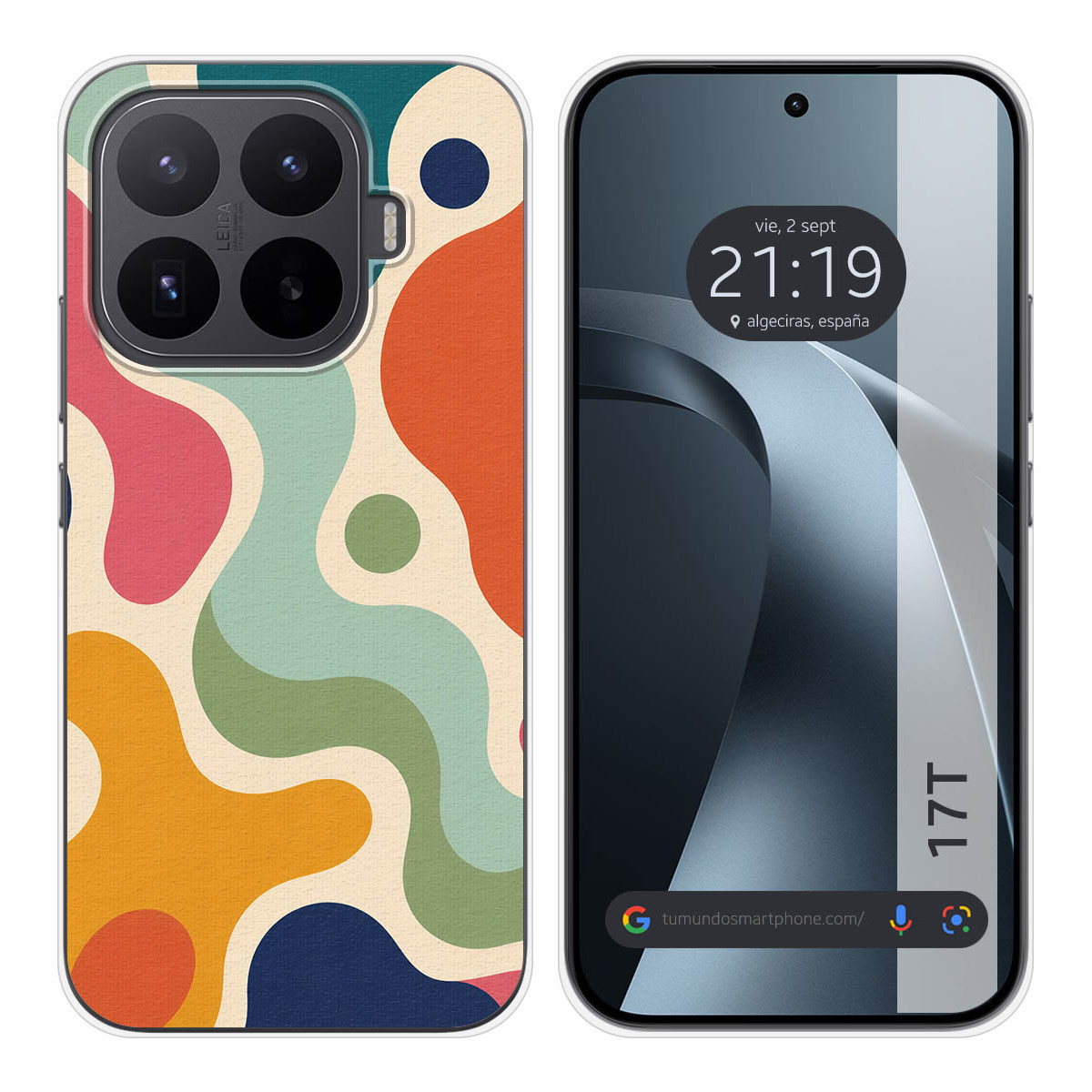 Funda Silicona para Xiaomi 17T 5G diseño Splash 04 Dibujos