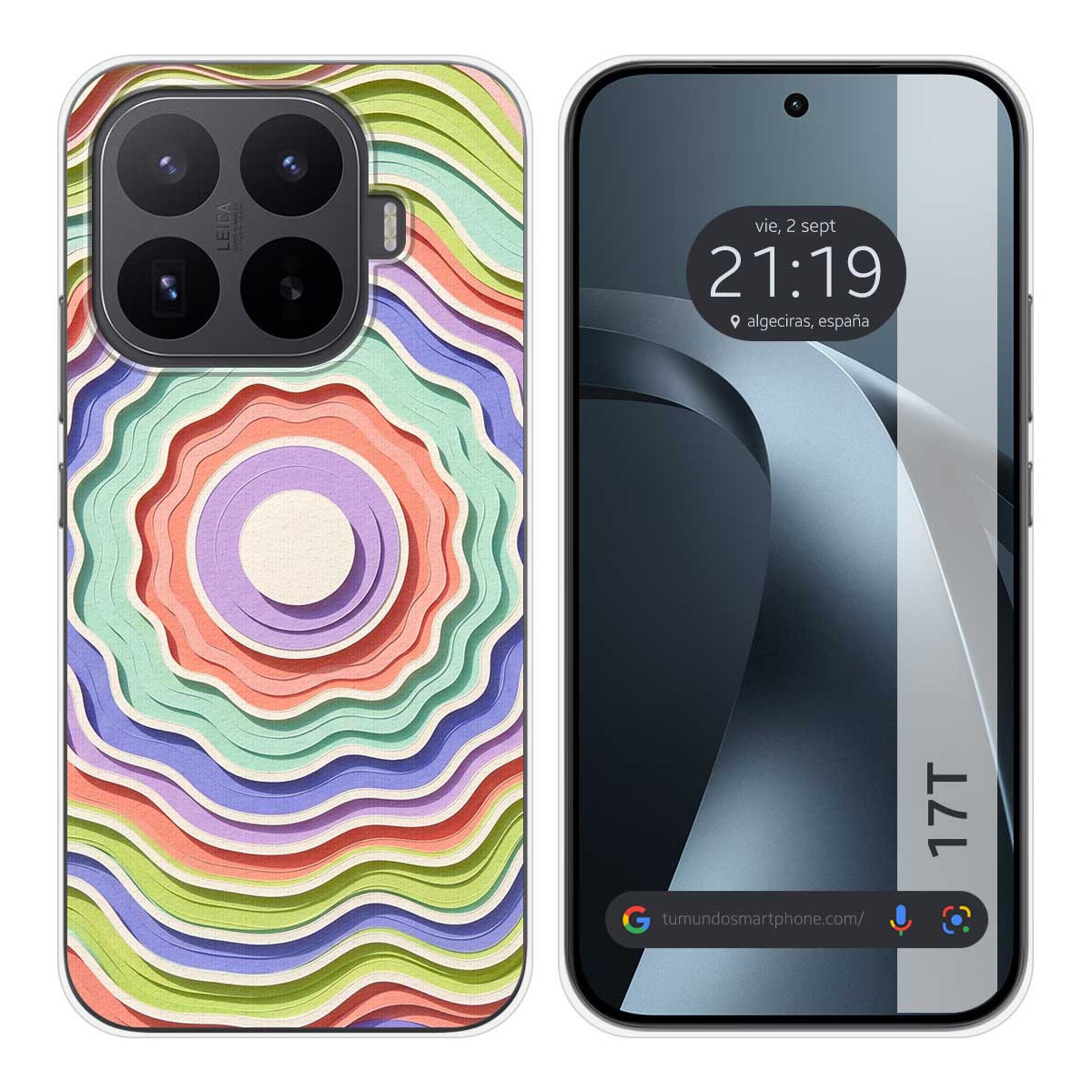 Funda Silicona para Xiaomi 17T 5G diseño Splash 08 Dibujos