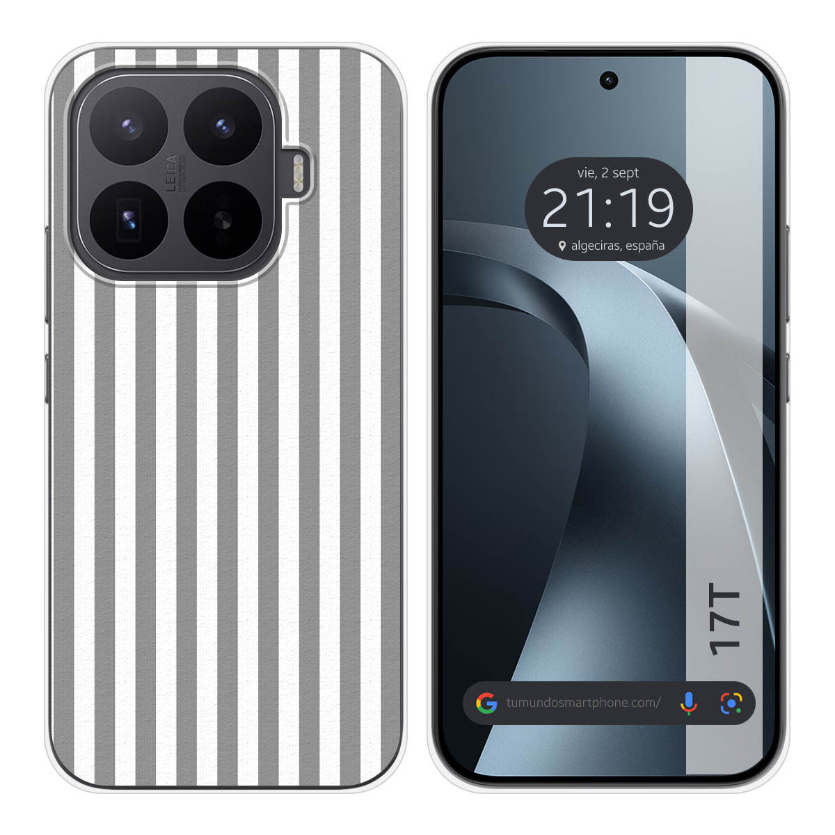 Funda Silicona para Xiaomi 17T 5G diseño Lines 06 Dibujos