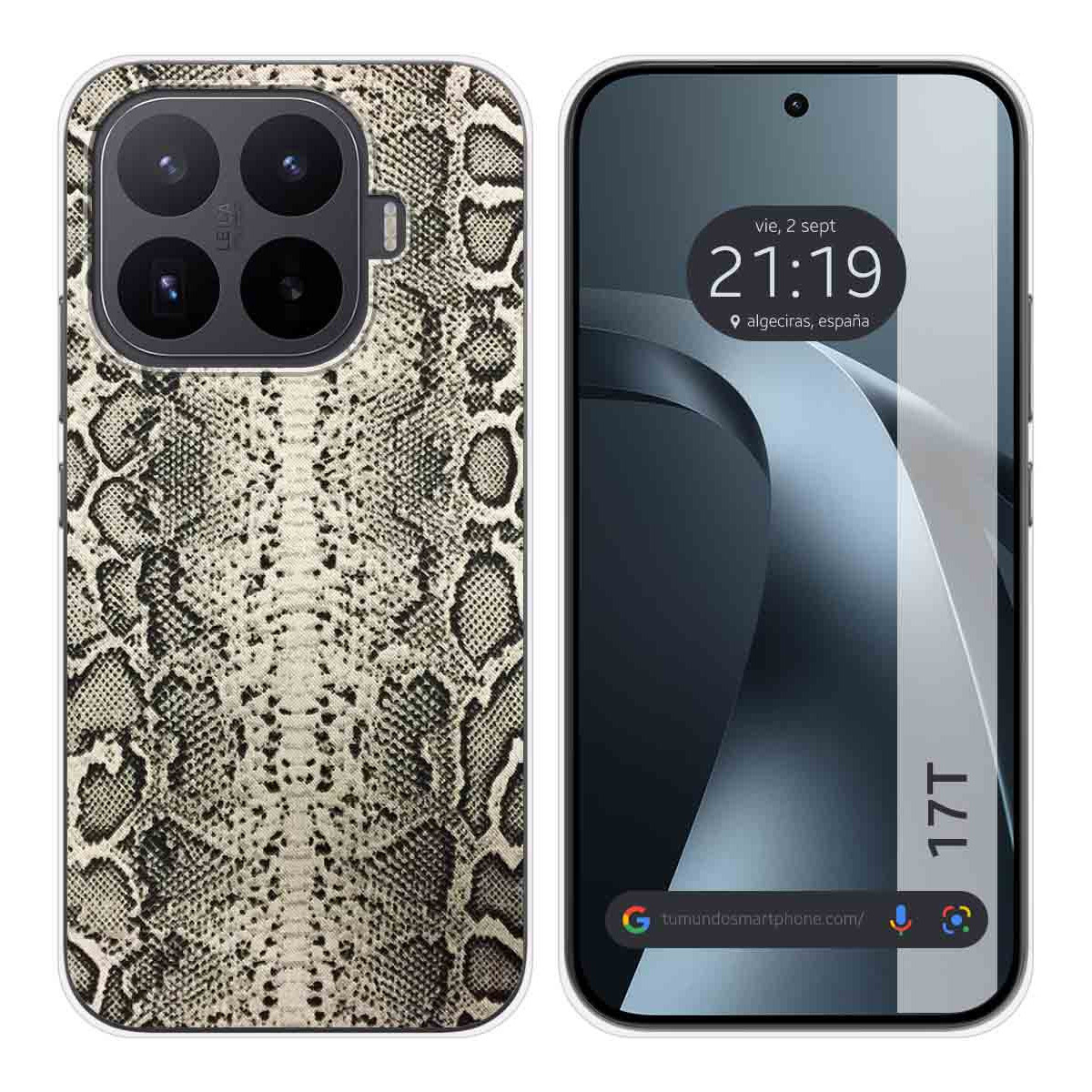 Funda Silicona para Xiaomi 17T 5G diseño Animal 01 Dibujos