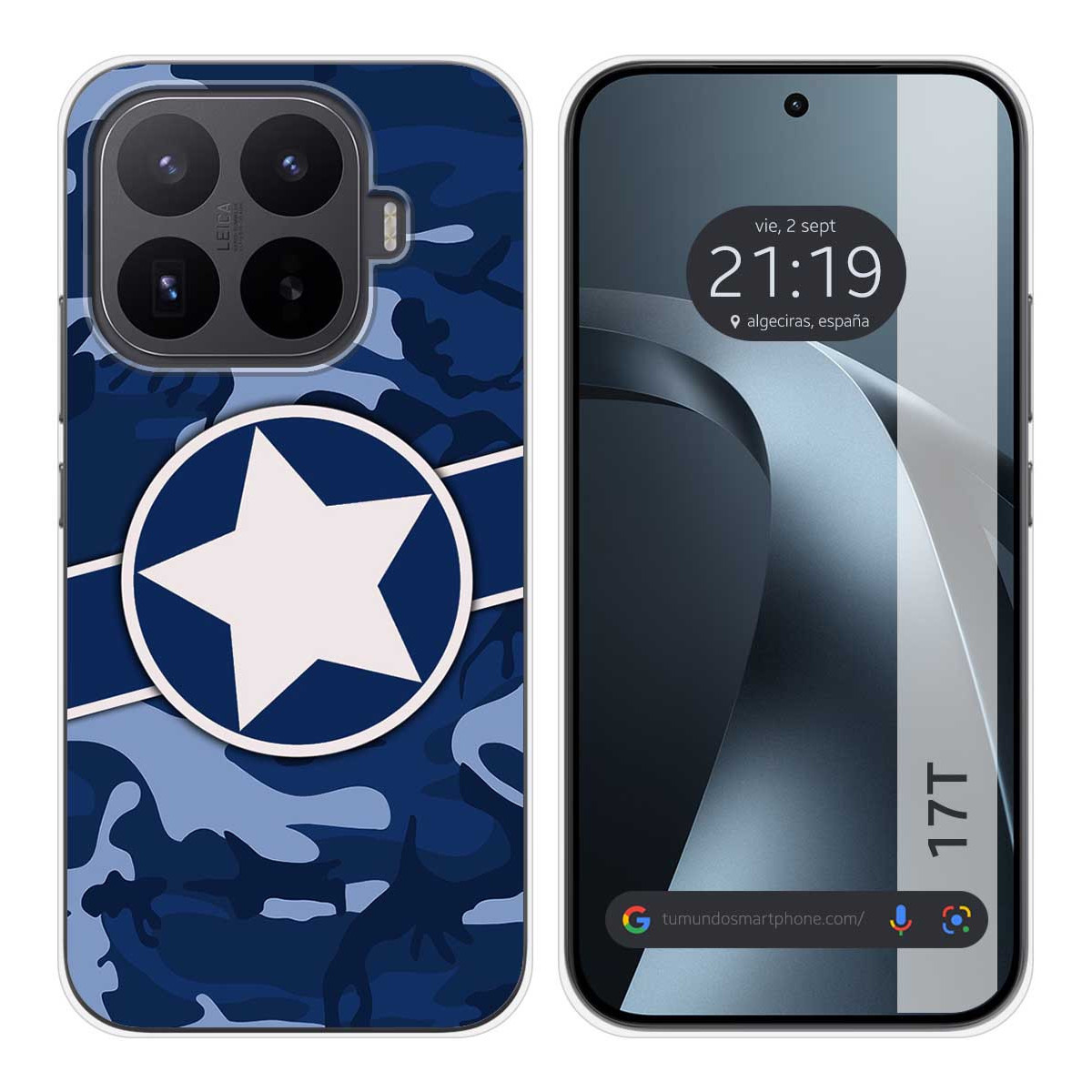 Funda Silicona para Xiaomi 17T 5G diseño Camuflaje 03 Dibujos