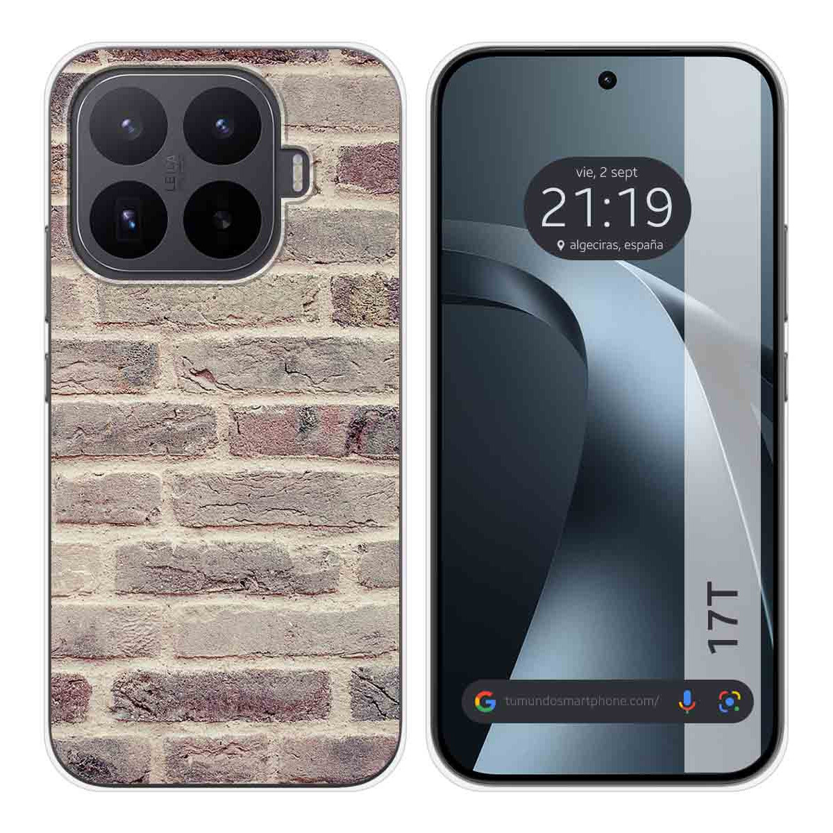 Funda Silicona para Xiaomi 17T 5G diseño Ladrillo 01 Dibujos