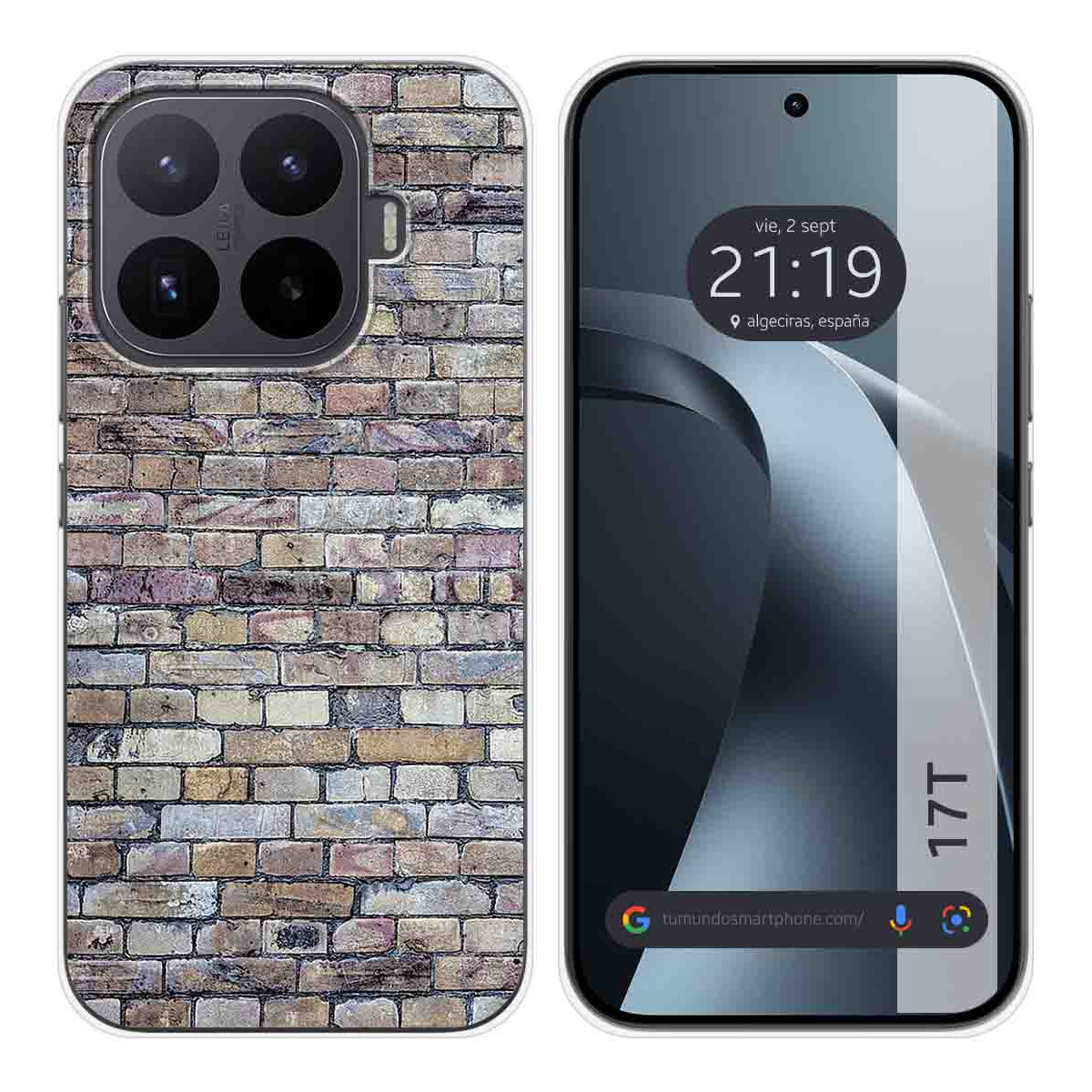 Funda Silicona para Xiaomi 17T 5G diseño Ladrillo 02 Dibujos