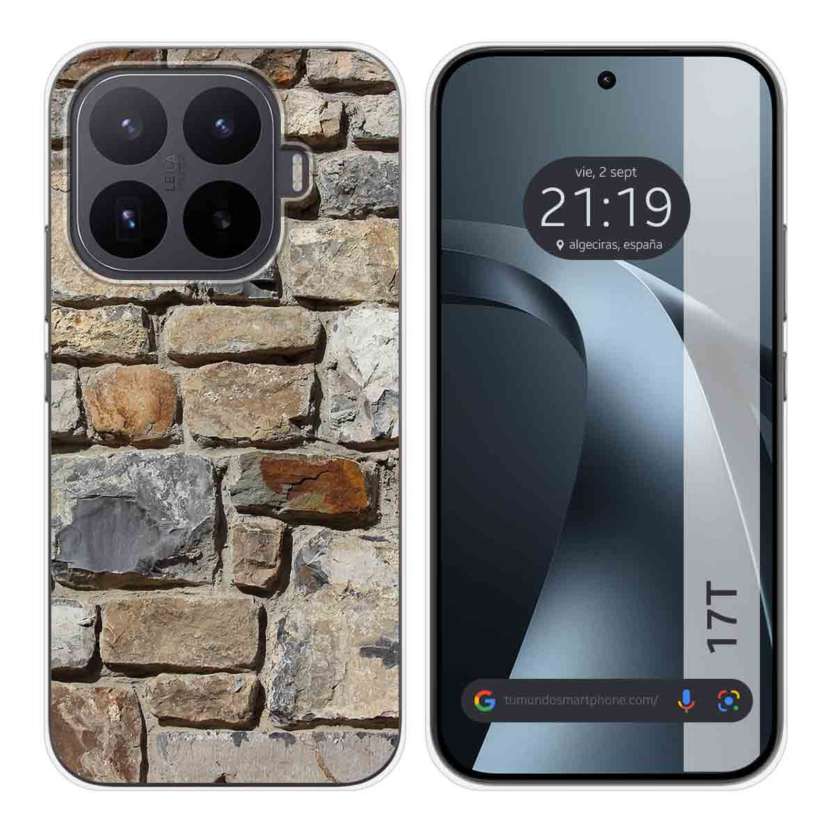 Funda Silicona para Xiaomi 17T 5G diseño Ladrillo 03 Dibujos