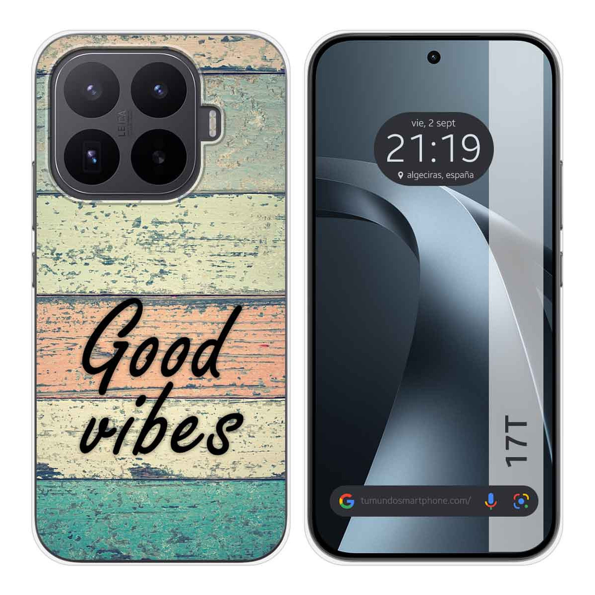Funda Silicona para Xiaomi 17T 5G diseño Madera 01 Dibujos