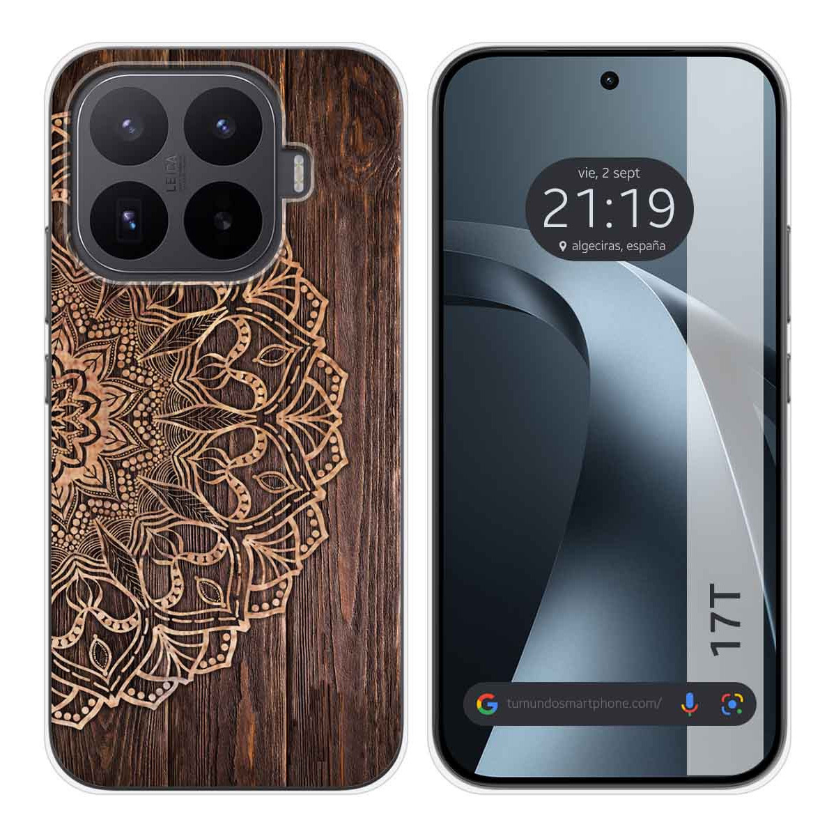 Funda Silicona para Xiaomi 17T 5G diseño Madera 06 Dibujos