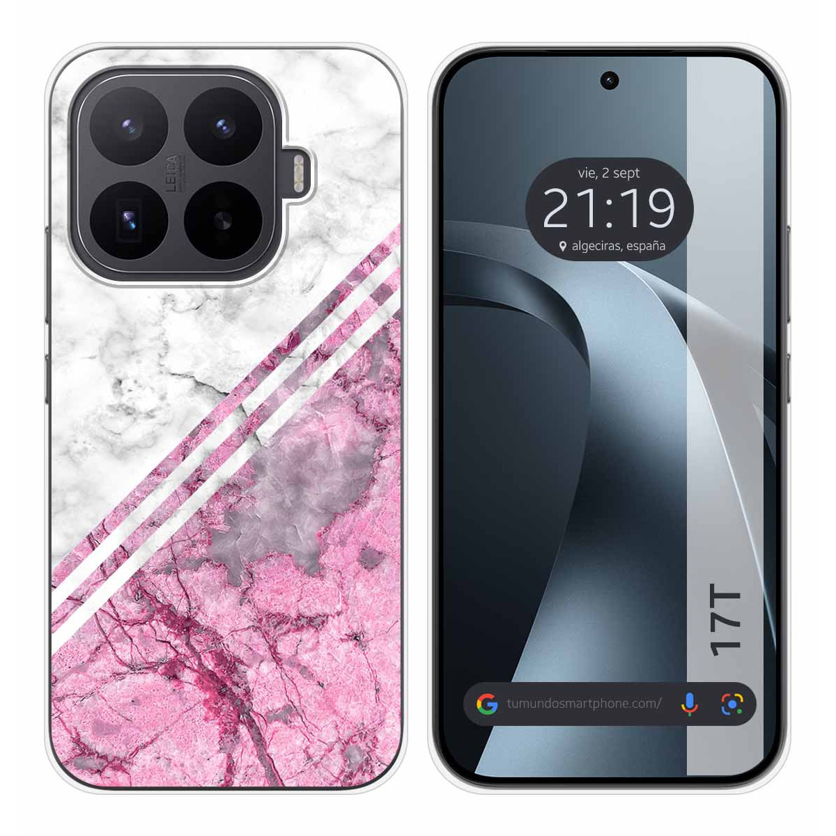 Funda Silicona para Xiaomi 17T 5G diseño Mármol 03 Dibujos