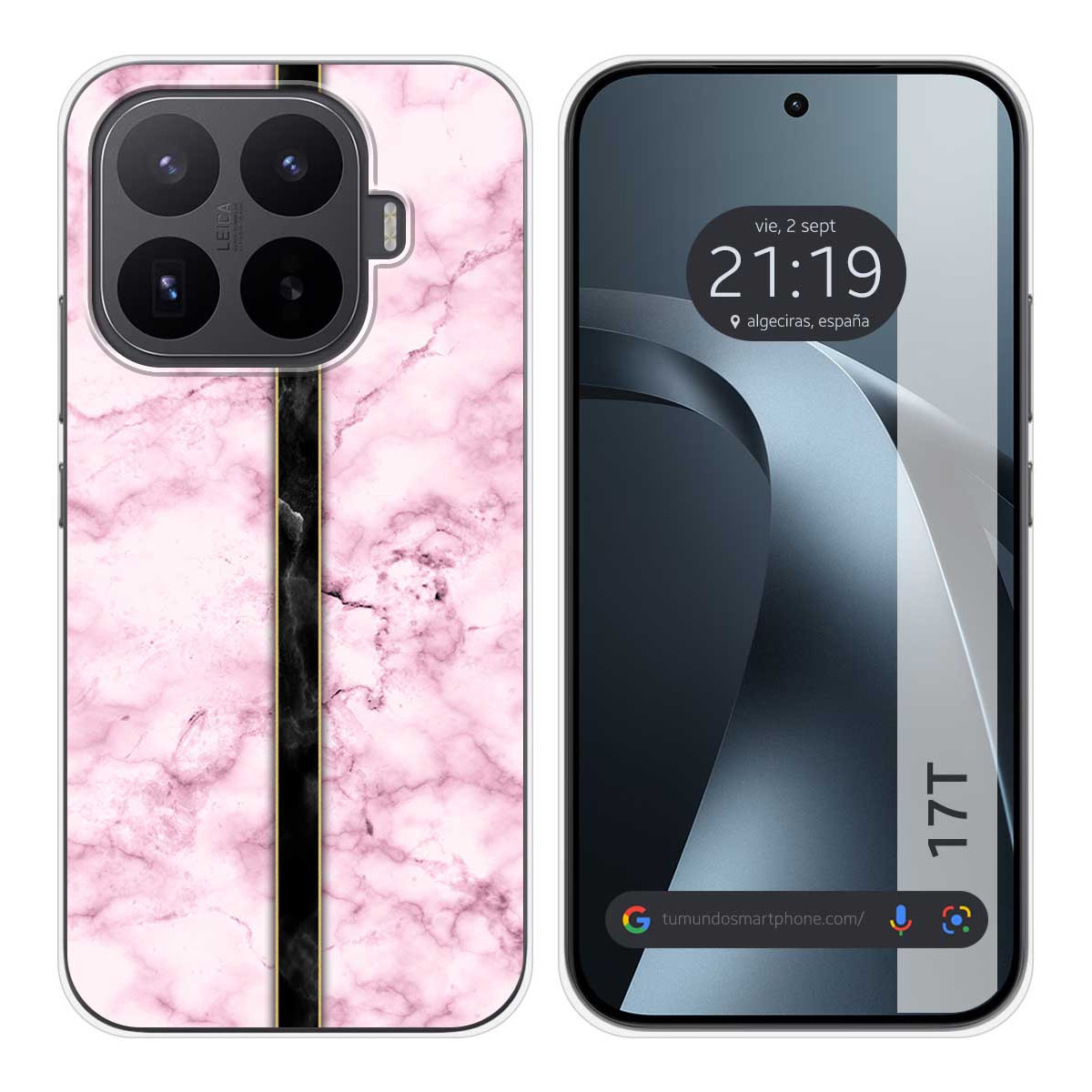 Funda Silicona para Xiaomi 17T 5G diseño Mármol 04 Dibujos