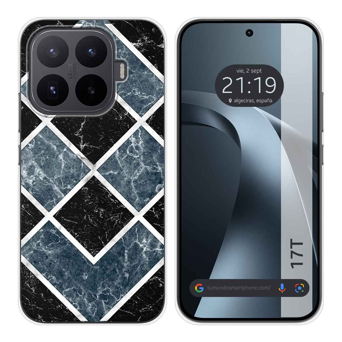 Funda Silicona para Xiaomi 17T 5G diseño Mármol 06 Dibujos