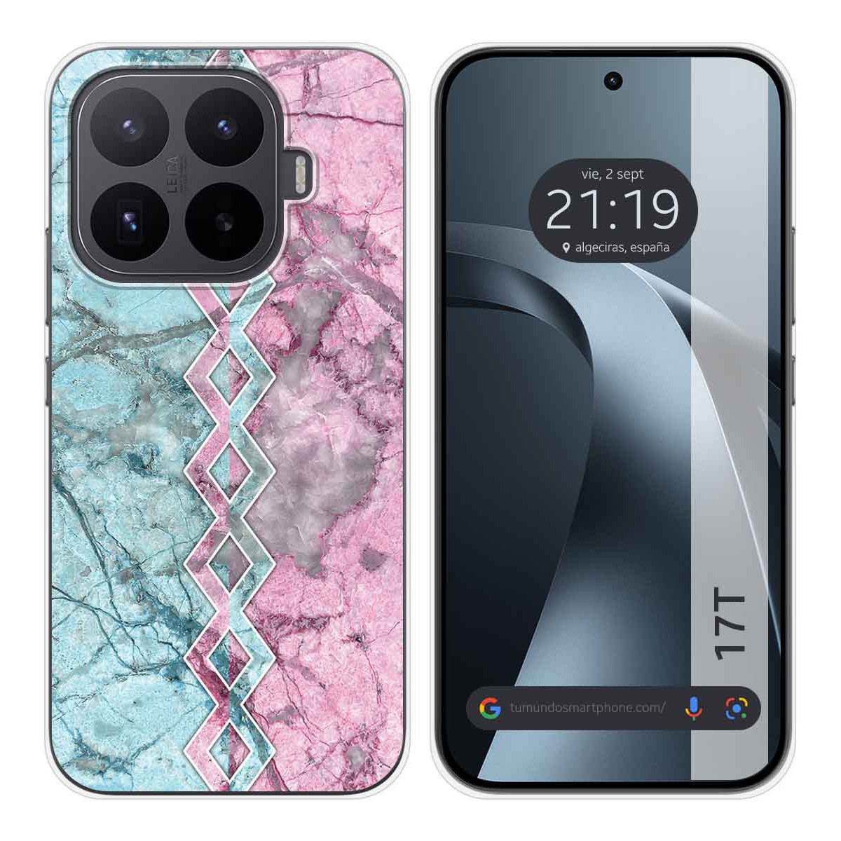 Funda Silicona para Xiaomi 17T 5G diseño Mármol 08 Dibujos