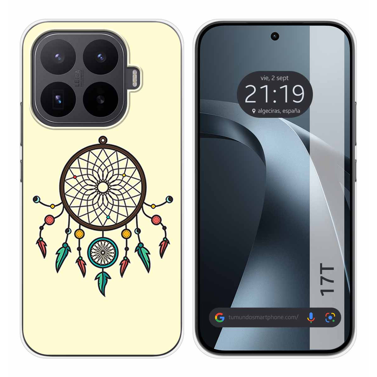 Funda Silicona para Xiaomi 17T 5G diseño Atrapasueños Dibujos