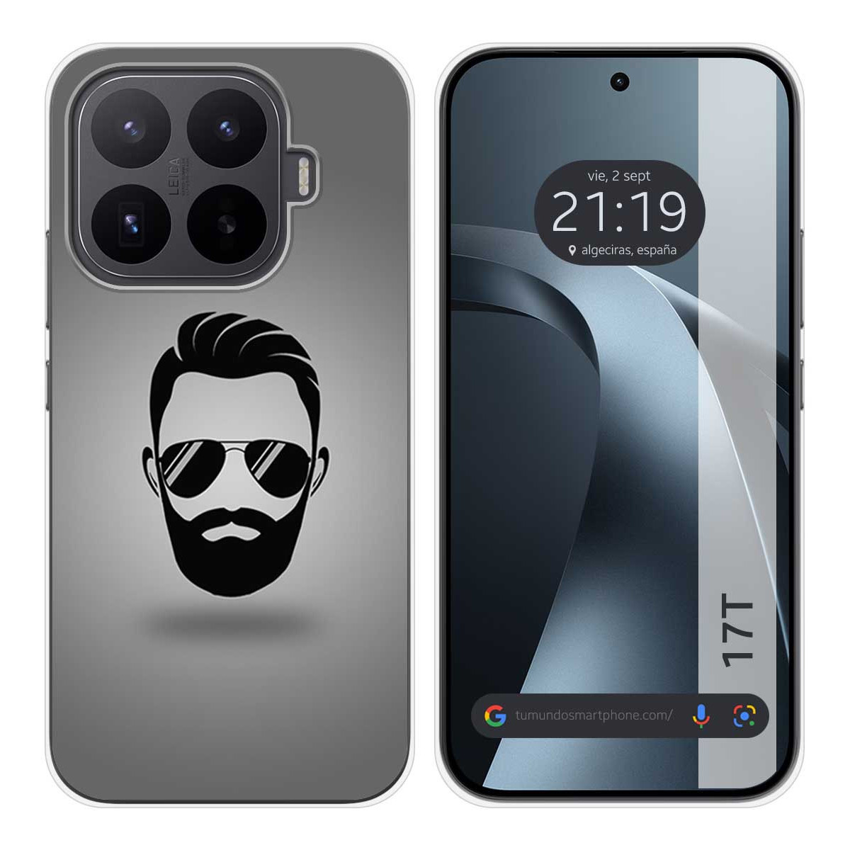 Funda Silicona para Xiaomi 17T 5G diseño Barba Dibujos