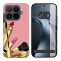 Funda Silicona para Xiaomi 17T 5G diseño Brochas Dibujos