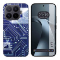Funda Silicona para Xiaomi 17T 5G diseño Circuito Dibujos