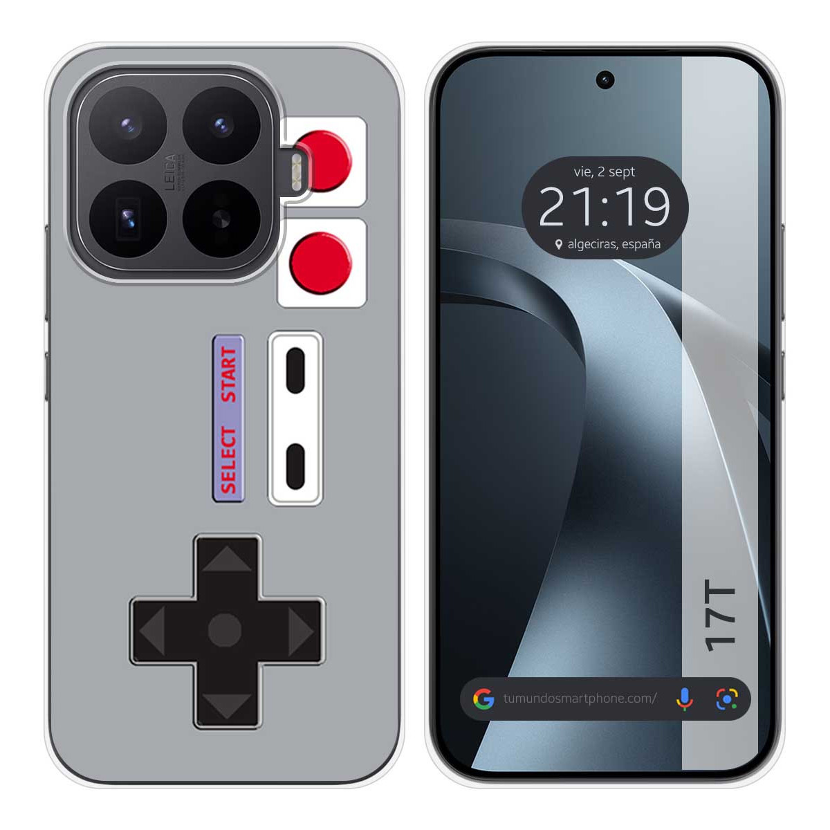 Funda Silicona para Xiaomi 17T 5G diseño Consola Dibujos