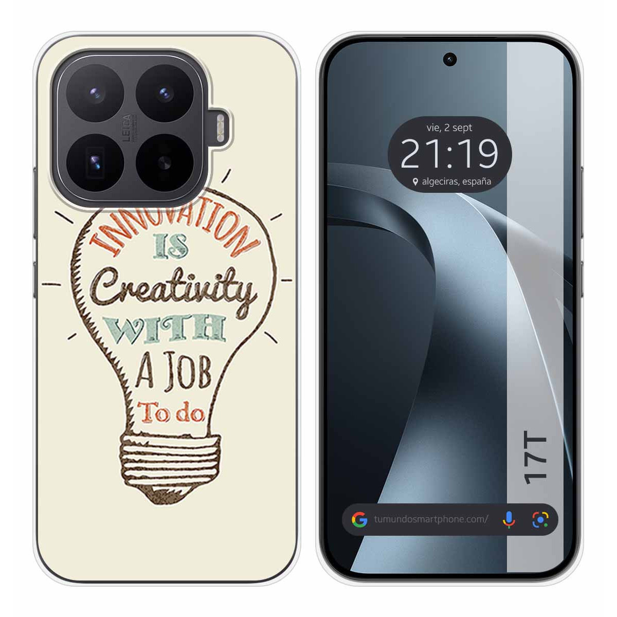 Funda Silicona para Xiaomi 17T 5G diseño Creativity Dibujos
