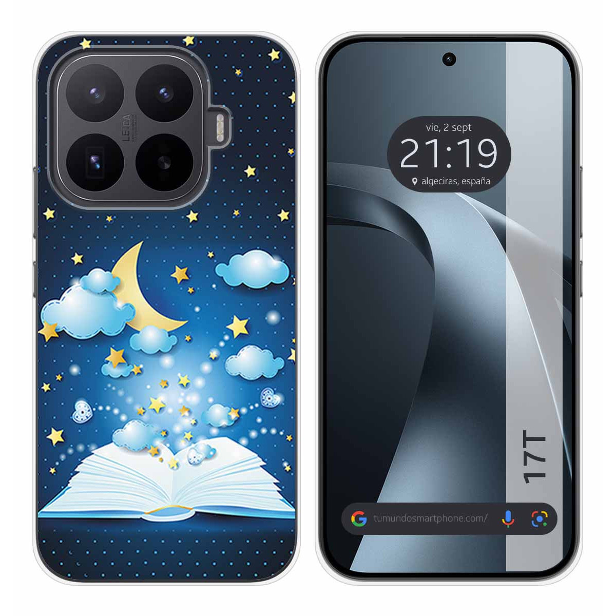 Funda Silicona para Xiaomi 17T 5G diseño Libro Cuentos Dibujos