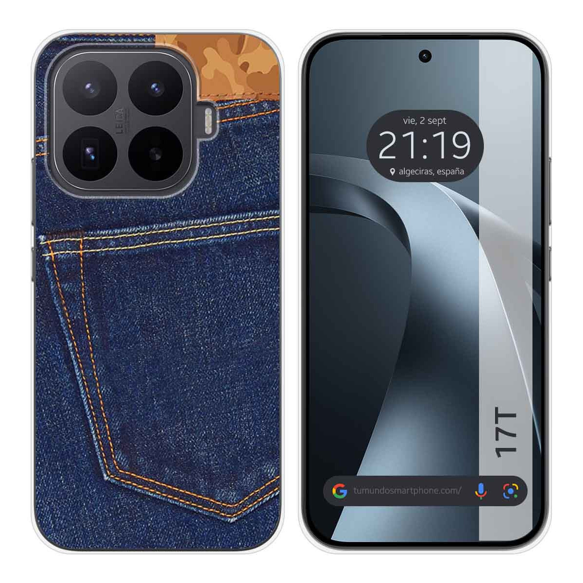 Funda Silicona para Xiaomi 17T 5G diseño Vaquero Dibujos