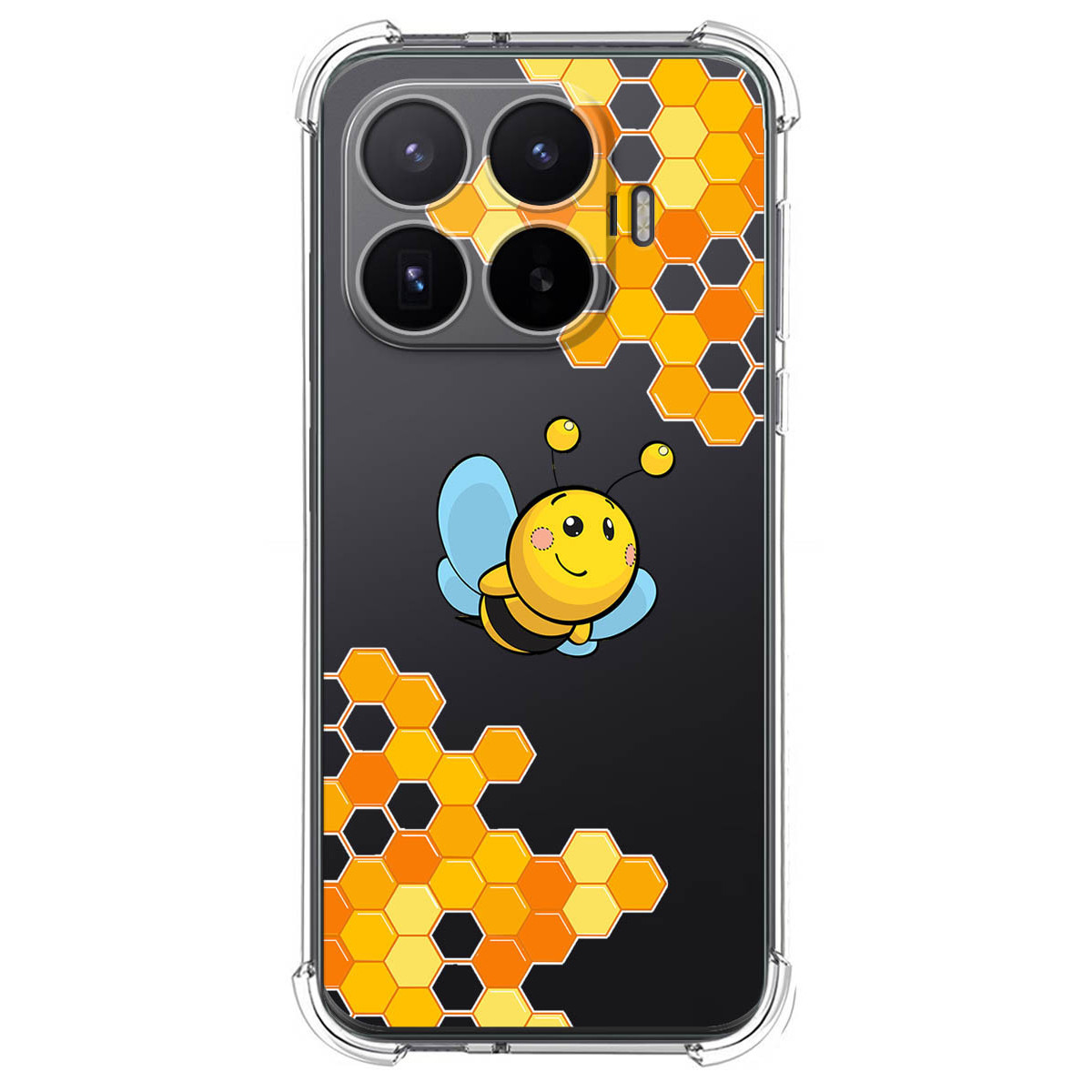Funda Silicona Antigolpes para Xiaomi 17T 5G diseño Abeja Dibujos