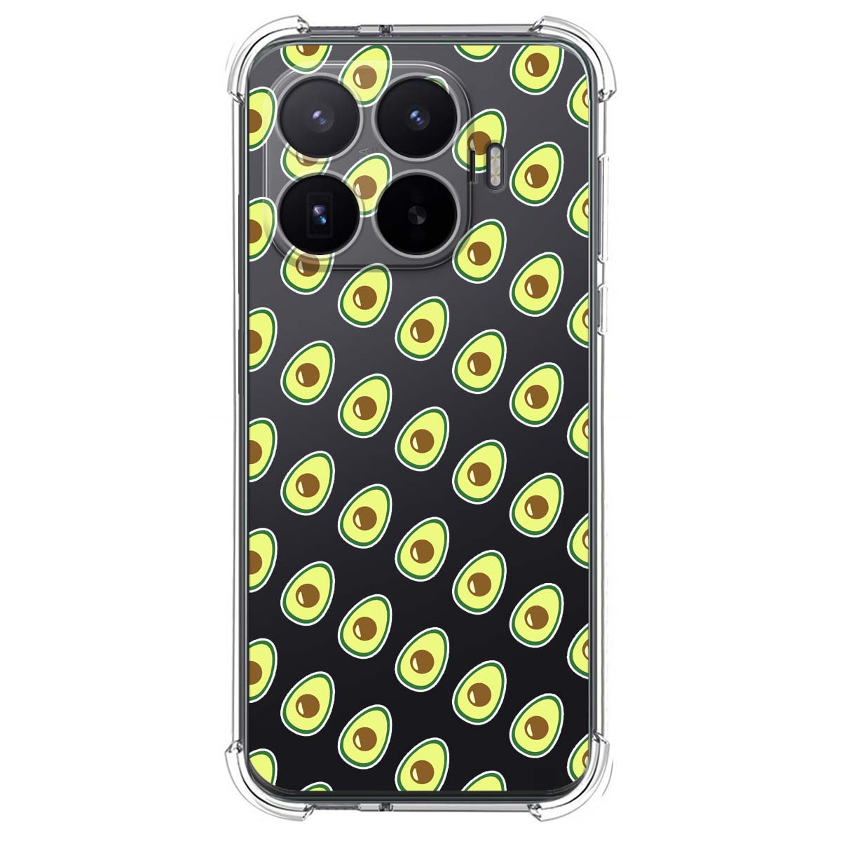 Funda Silicona Antigolpes para Xiaomi 17T 5G diseño Aguacate Dibujos