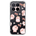 Funda Silicona Antigolpes para Xiaomi 17T 5G diseño Cerdos Dibujos
