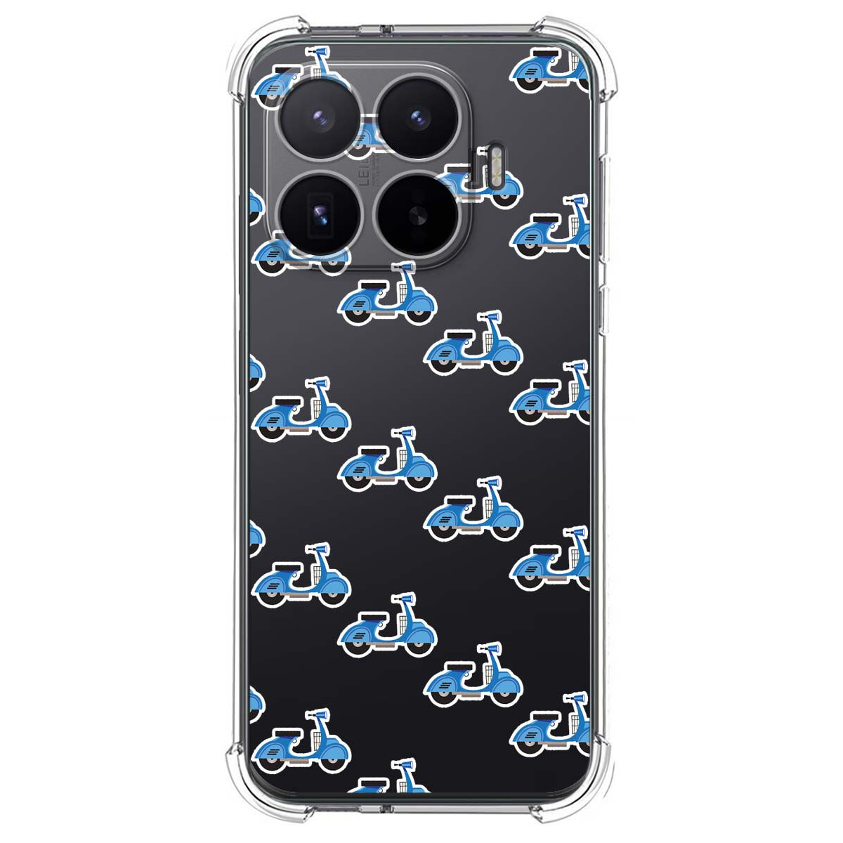 Funda Silicona Antigolpes para Xiaomi 17T 5G diseño Scooter Dibujos