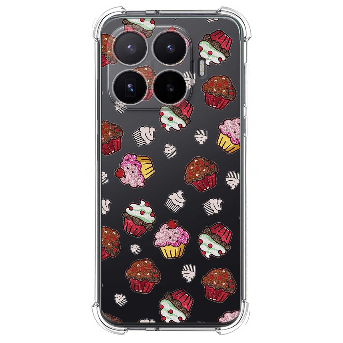 Funda Silicona Antigolpes para Xiaomi 17T 5G diseño Muffins Dibujos