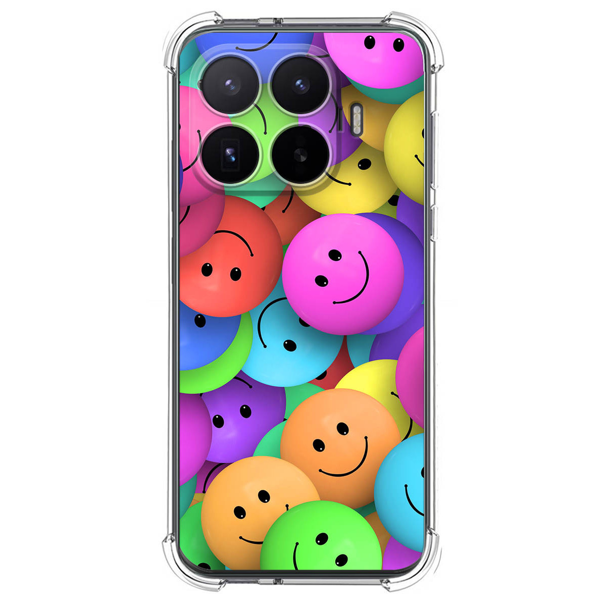 Funda Silicona Antigolpes para Xiaomi 17T 5G diseño Smile Dibujos
