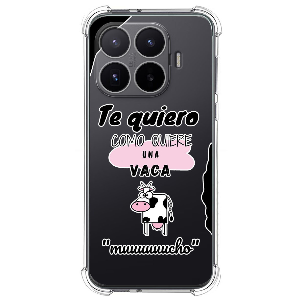 Funda Silicona Antigolpes para Xiaomi 17T 5G diseño Vaca Dibujos