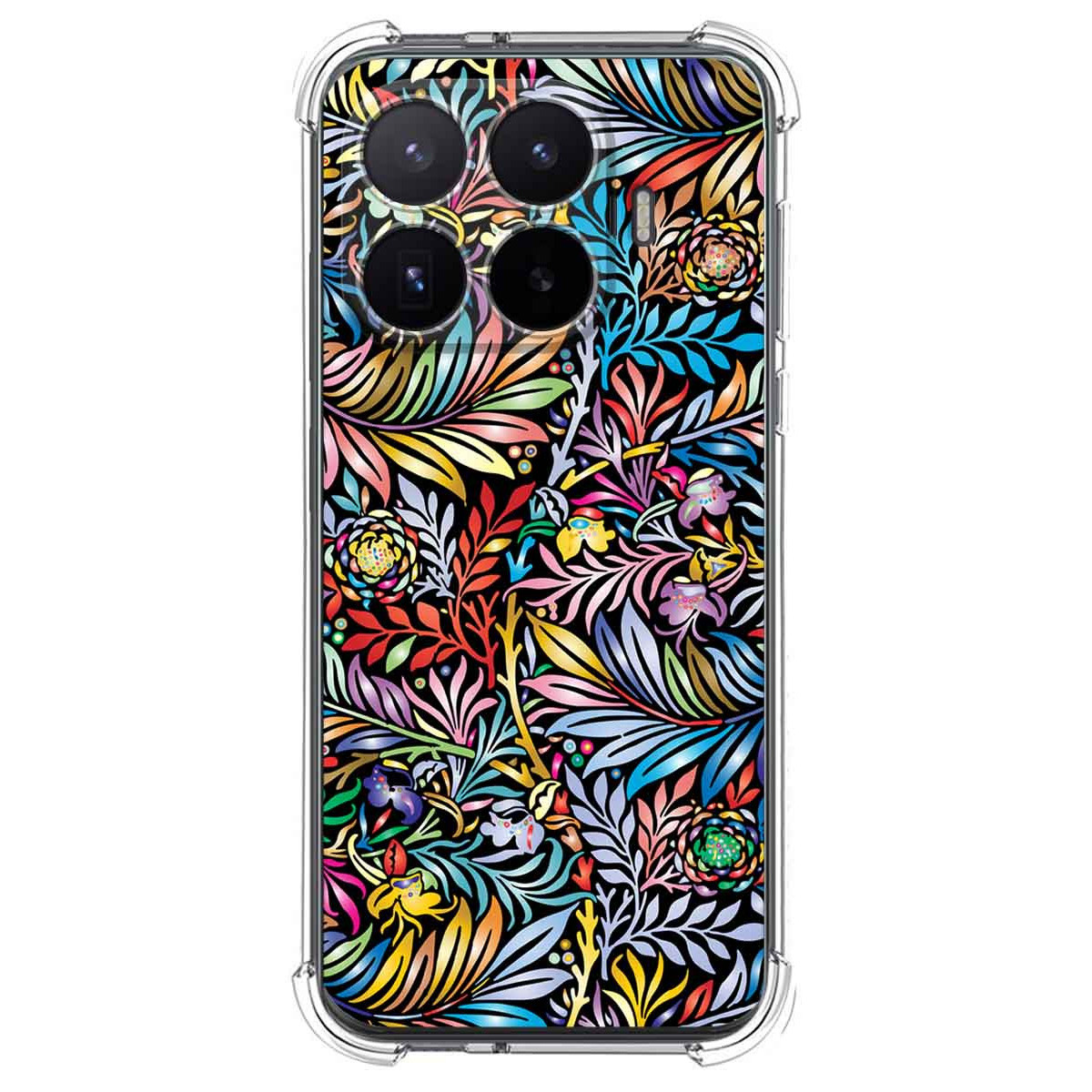 Funda Silicona Antigolpes para Xiaomi 17T 5G diseño Flores 04 Dibujos