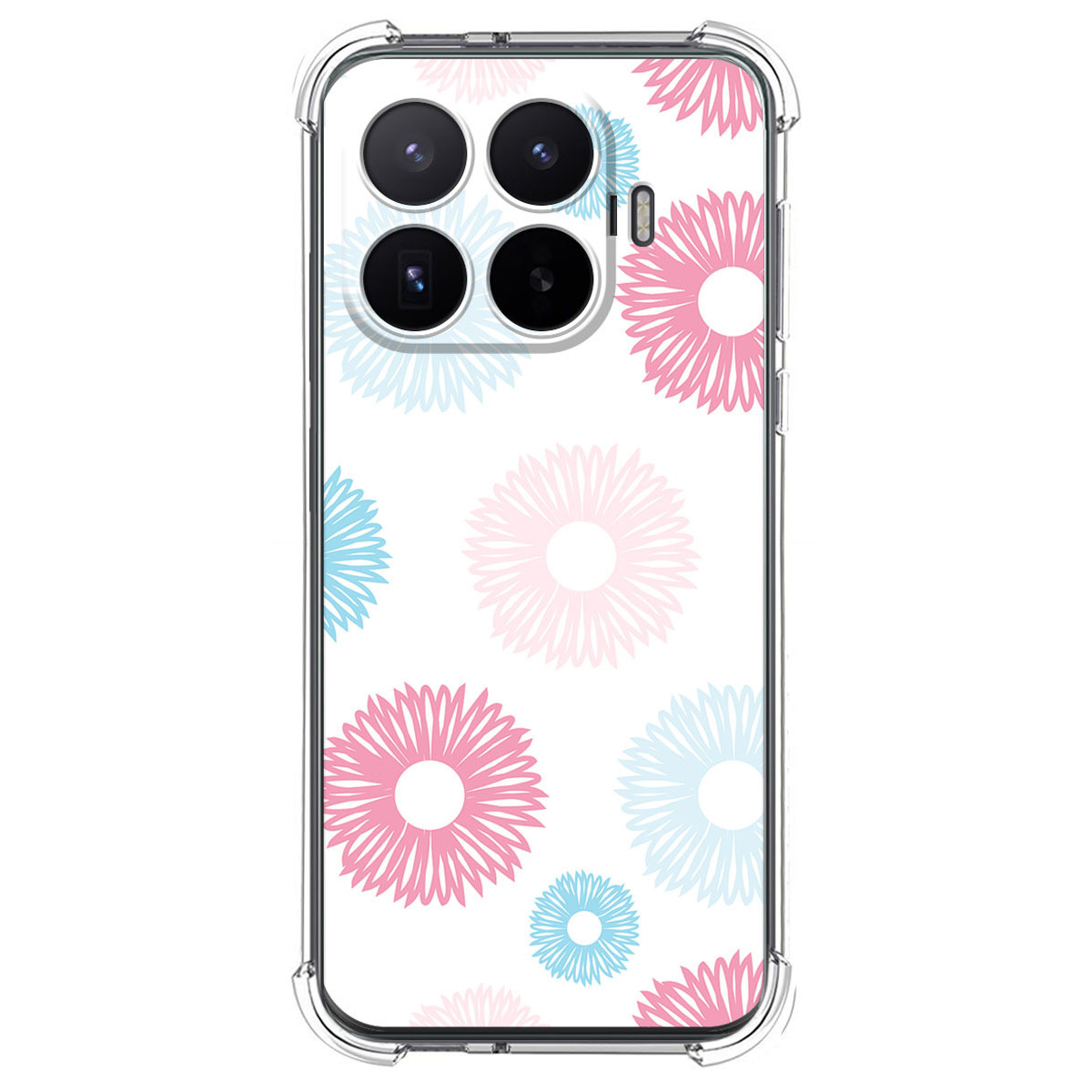 Funda Silicona Antigolpes para Xiaomi 17T 5G diseño Flores 06 Dibujos