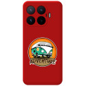 Funda Silicona Líquida Roja para Xiaomi 17T 5G diseño Adventure Dibujos