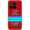 Funda Silicona Líquida Roja para Xiaomi 17T 5G diseño Agua Dibujos