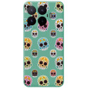 Funda Silicona Líquida Verde para Xiaomi 17T 5G diseño Catrina Dibujos