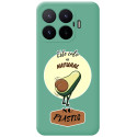 Funda Silicona Líquida Verde para Xiaomi 17T 5G diseño Culo Natural Dibujos