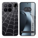 Funda Silicona Transparente para Xiaomi 17T Pro 5G diseño Araña Dibujos