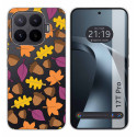 Funda Silicona Transparente para Xiaomi 17T Pro 5G diseño Otoño Dibujos