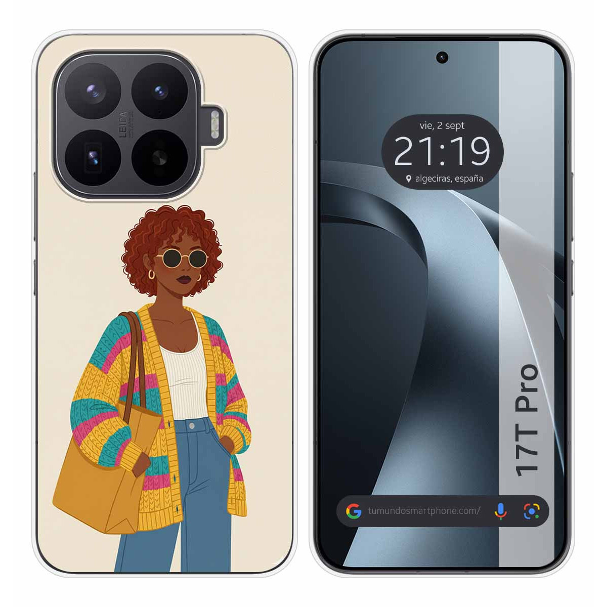 Funda Silicona para Xiaomi 17T Pro 5G diseño Mujer 05 Dibujos