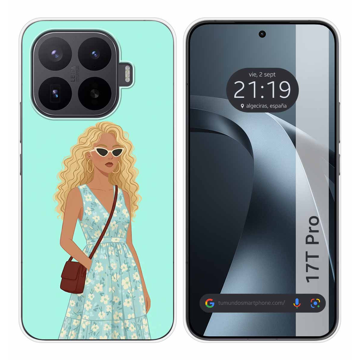 Funda Silicona para Xiaomi 17T Pro 5G diseño Mujer 07 Dibujos