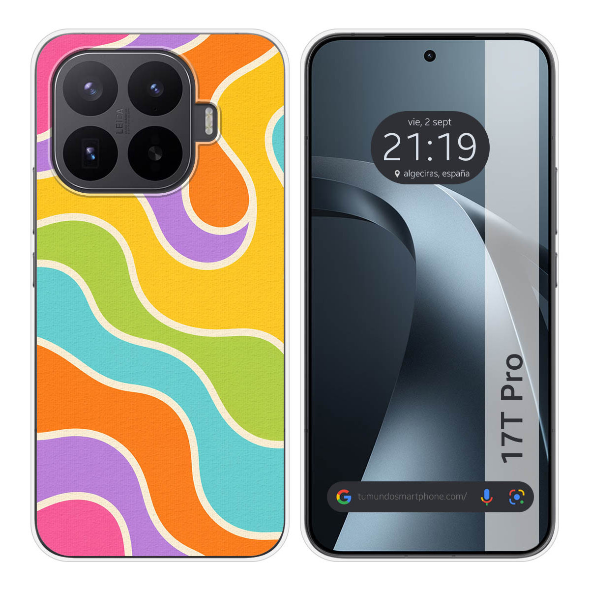 Funda Silicona para Xiaomi 17T Pro 5G diseño Splash 03 Dibujos