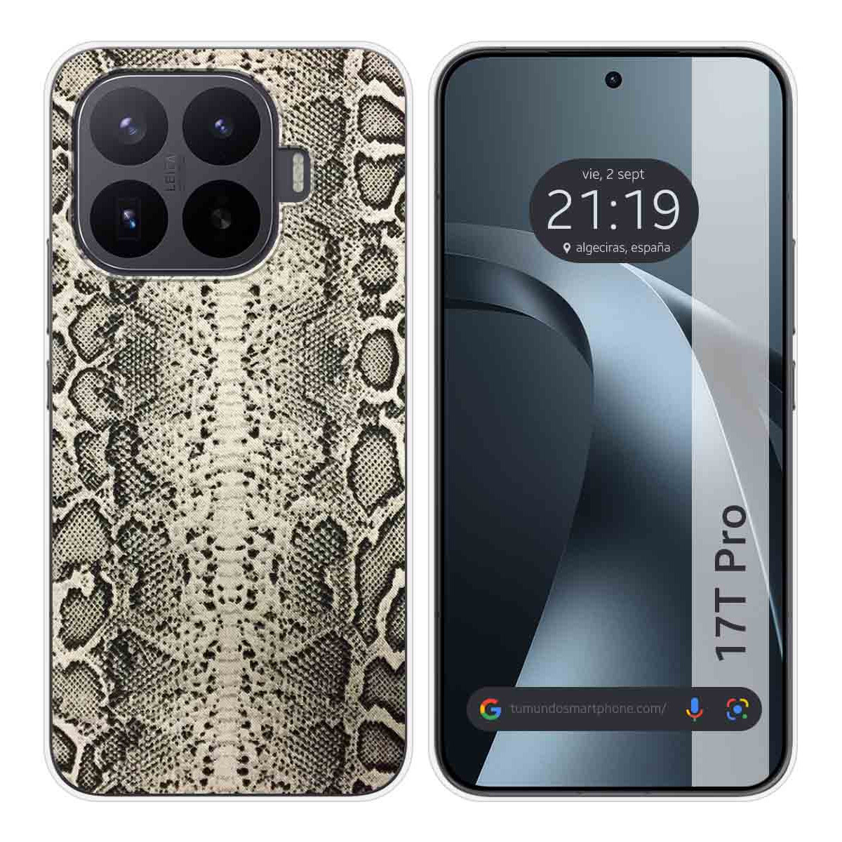 Funda Silicona para Xiaomi 17T Pro 5G diseño Animal 01 Dibujos