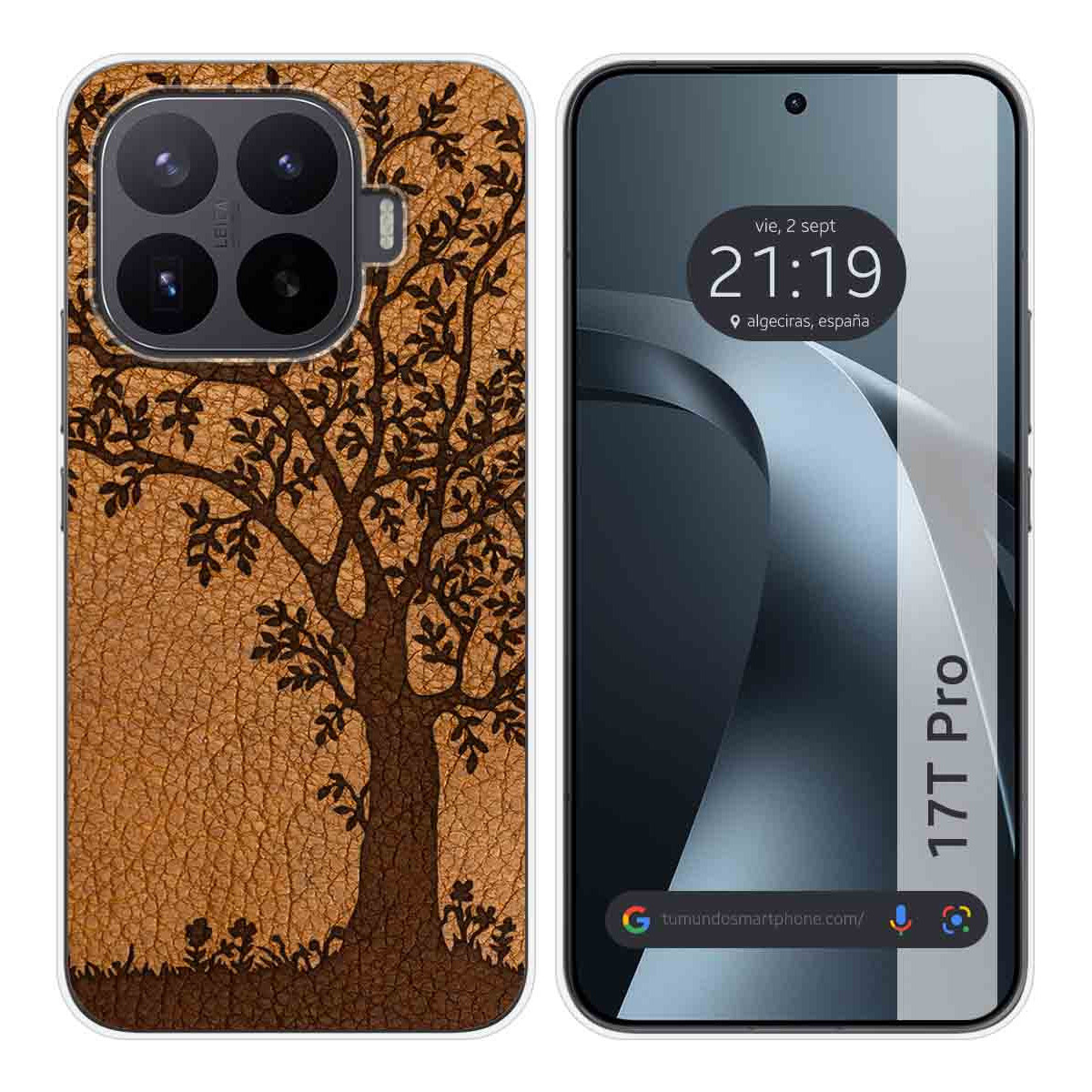 Funda Silicona para Xiaomi 17T Pro 5G diseño Cuero 03 Dibujos