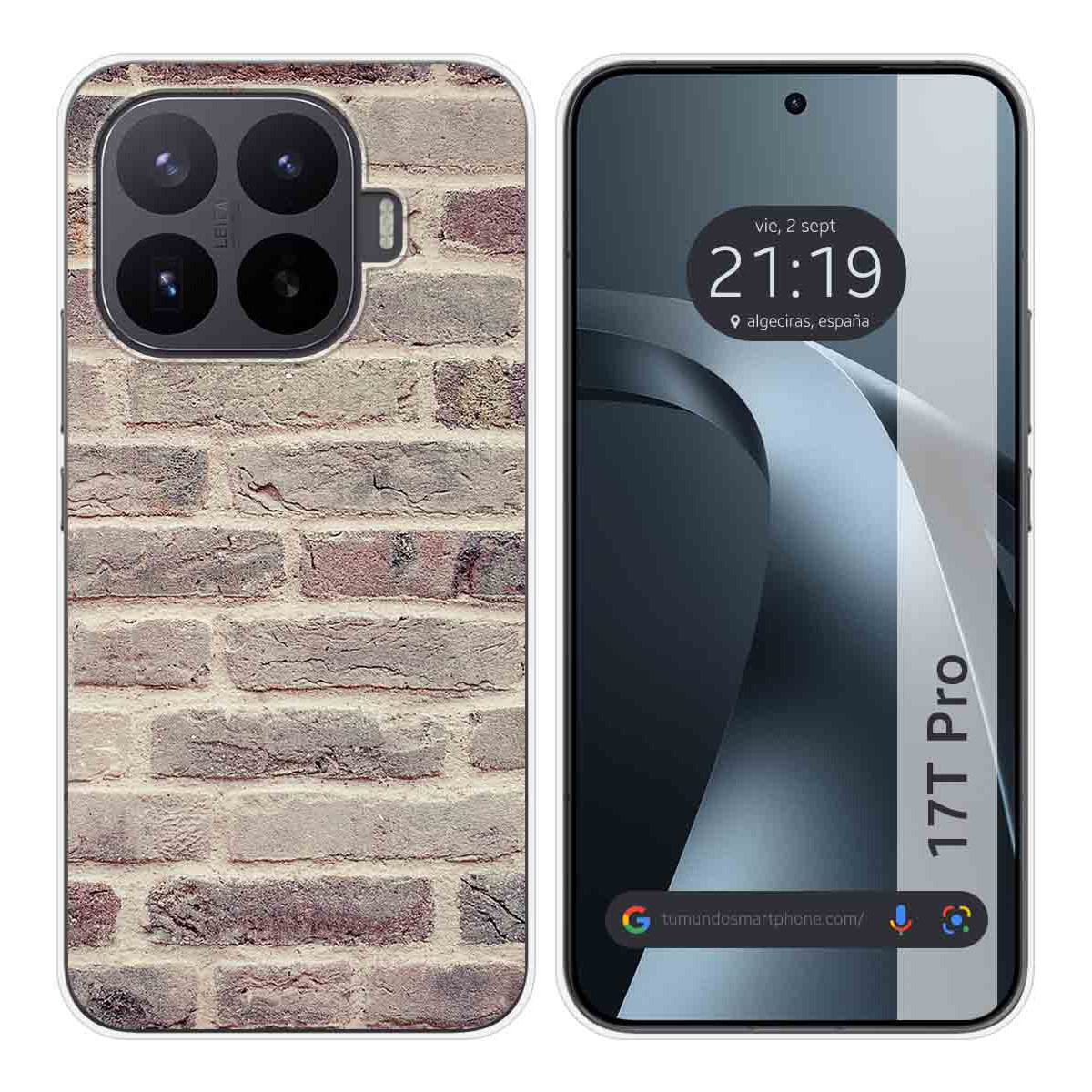Funda Silicona para Xiaomi 17T Pro 5G diseño Ladrillo 01 Dibujos