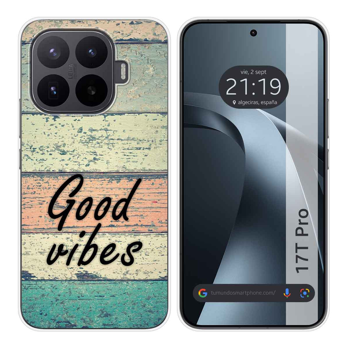 Funda Silicona para Xiaomi 17T Pro 5G diseño Madera 01 Dibujos