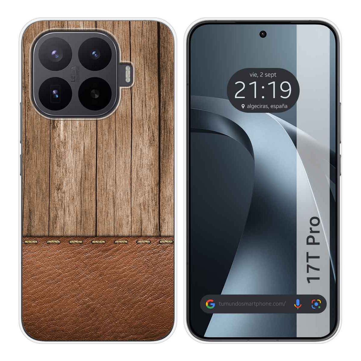 Funda Silicona para Xiaomi 17T Pro 5G diseño Madera 09 Dibujos