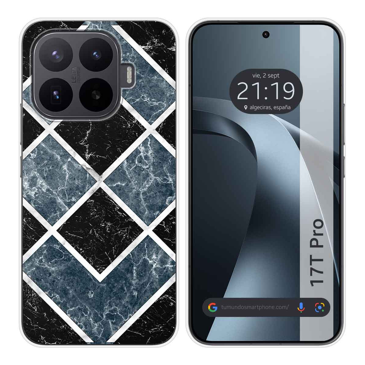Funda Silicona para Xiaomi 17T Pro 5G diseño Mármol 06 Dibujos