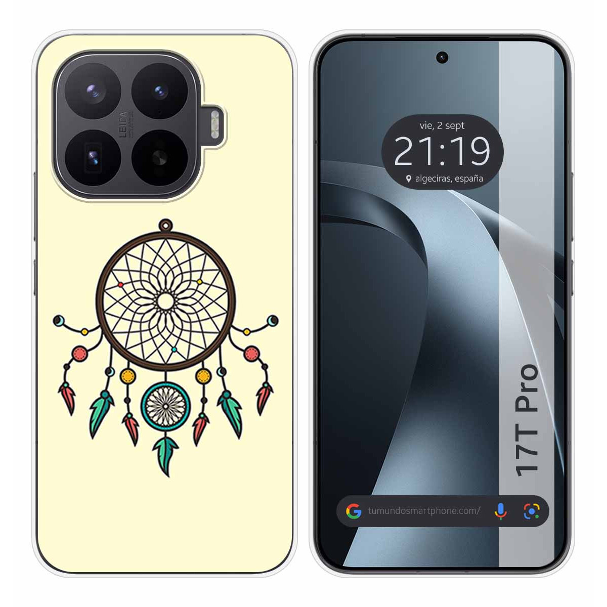 Funda Silicona para Xiaomi 17T Pro 5G diseño Atrapasueños Dibujos