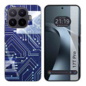 Funda Silicona para Xiaomi 17T Pro 5G diseño Circuito Dibujos